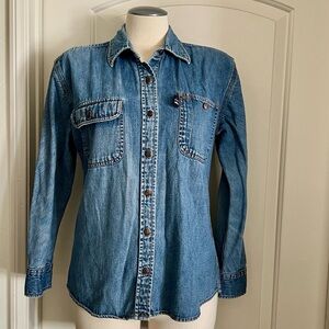 Bill Blass Jeans / Vintage~Denim Women’s Shirt